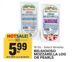 Food Lion BelGioioso Mozzarella Log or Pearls offer