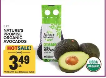Food Lion Nature's Promise Organic Avocados offer