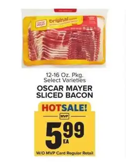 Food Lion Oscar Mayer Sliced Bacon offer