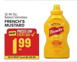 Food Lion French's Mustard offer