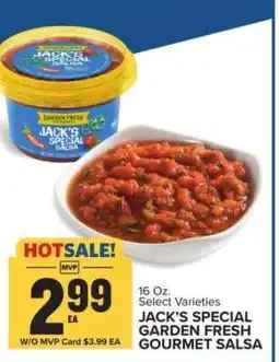 Food Lion JACK’S SPECIAL GARDEN FRESH GOURMET SALSA offer