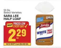 Food Lion Sara Lee Half Loaf offer
