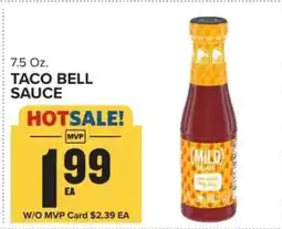 Food Lion Taco Bell Sauce offer