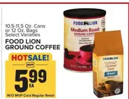 Food Lion FOOD LION GROUND COFFEE offer