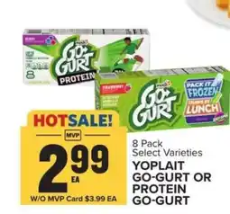 Food Lion Yoplait Go-Gurt or Protein Go-Gurt offer