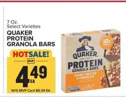 Food Lion QUAKER PROTEIN GRANOLA BARS offer