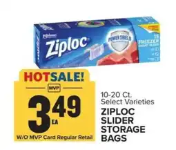 Food Lion Ziploc Slider Storage Bags offer