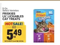 Food Lion Friskies Lil’ Lickables Cat Treats offer