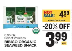 Food Lion BIBIGO ORGANIC SEAWEED SNACK offer
