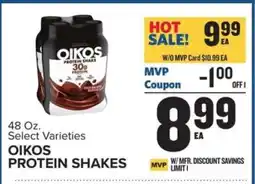 Food Lion OIKOS PROTEIN SHAKES offer