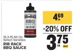 Food Lion RIB RACK BBQ SAUCE offer
