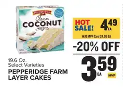 Food Lion Pepperidge Farm Layer Cakes offer