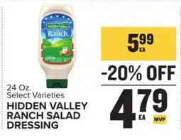 Food Lion Hidden Valley Ranch Salad Dressing offer