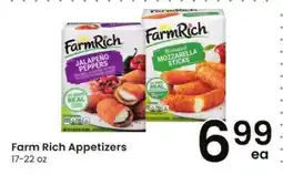 Albertsons Farm Rich Appetizers offer
