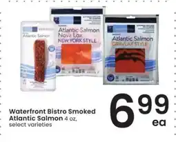 Albertsons Waterfront Bistro Smoked Atlantic Salmon offer