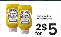Albertsons Heinz Yellow Mustard offer