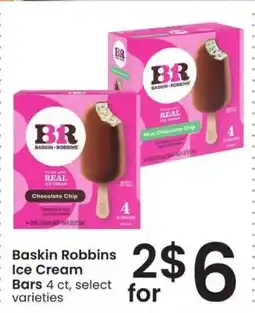 Albertsons Baskin Robbins Ice Cream Bars offer