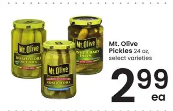 Albertsons Mt. Olive Pickles offer