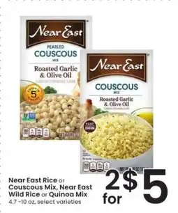 Albertsons Near East Rice or Couscous Mix offer