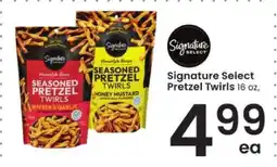 Albertsons Signature Select Pretzel Twirls offer