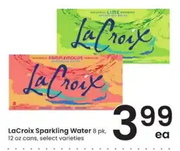 Albertsons LaCroix Sparkling Water offer