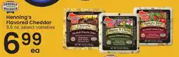 Albertsons Henning's Flavored Cheddar offer