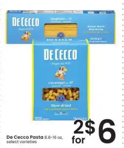 Albertsons De Cecco Pasta offer