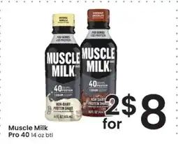 Albertsons Muscle Milk Pro 40 offer