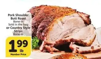 Pork Shoulder Butt Roast