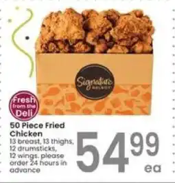 Albertsons 50 Piece Fried Chicken offer