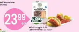 Albertsons Wild Caught Split Lobster Tails offer