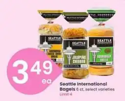Albertsons Seattle International Bagels offer
