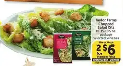 Albertsons Taylor Farms Chopped Salad Kits offer
