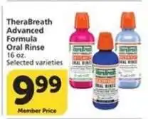Albertsons TheraBreath Advanced Formula Oral Rinse offer