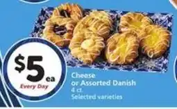 Albertsons Cheese or Assorted Danish offer