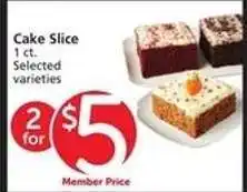 Albertsons Cake Slice offer