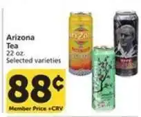 Albertsons Arizona Tea offer