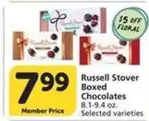 Albertsons Russell Stover Boxed Chocolates offer