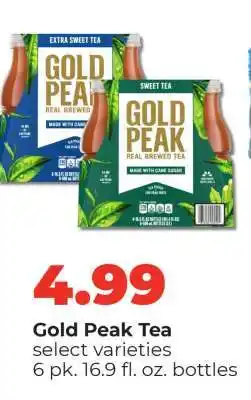 Hy-Vee Gold Peak Tea offer