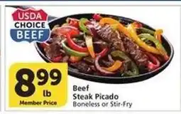 Albertsons Beef Steak Picado offer