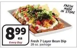 Albertsons Fresh 7 Layer Bean Dip offer