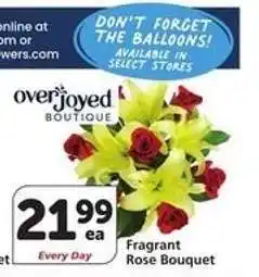 Albertsons Fragrant Rose Bouquet offer