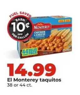 Hy-Vee El Monterey Taquitos offer