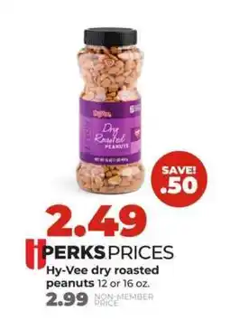 Hy-Vee Hy-Vee dry roasted peanuts offer
