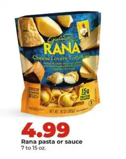 Hy-Vee Rana Pasta or Sauce offer