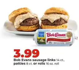 Hy-Vee Bob Evans sausage offer