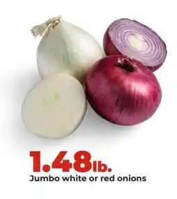 Hy-Vee Jumbo white or red onions offer