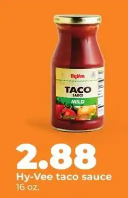 Hy-Vee Hy-Vee taco sauce offer