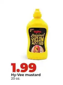 Hy-Vee Hy-Vee mustard offer