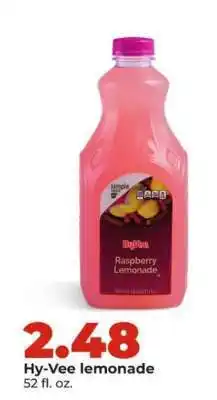 Hy-Vee Hy-Vee lemonade offer